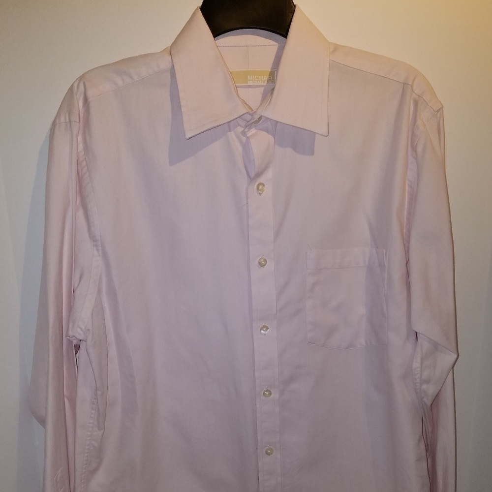 Michael Kors Cream Color 15 1/2 32/33 Collar Shirt